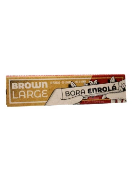 Seda Bora Enrolá Brown King Size c/50