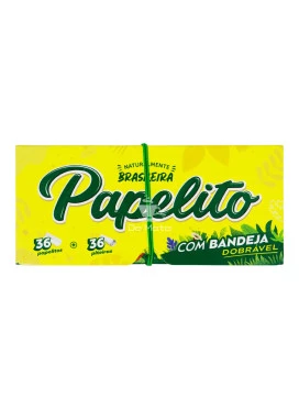 Kit de Seda com Piteira e Bandeja Papelito Tradicional King Size