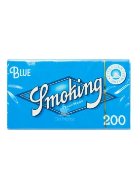 Seda Smoking Blue 1 1/4 com 200 Folhas