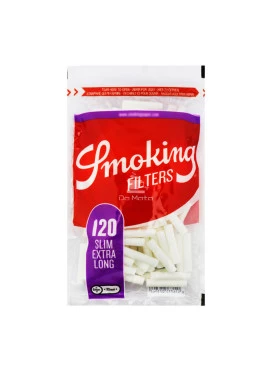Filtro Slim Extrea Long  Smoking c/120