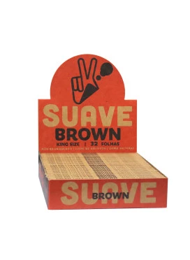 Caixa de Seda Suave Brown King Size