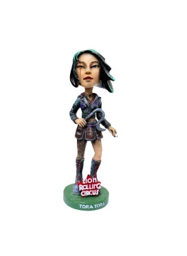 Boneco Bobblehead Lion Rolling Circus Tora Tora