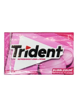 Chiclete Importado Trident Bubblegum 