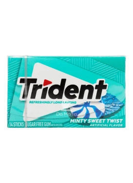 Chiclete Importado Trident Minty Sweet Twist