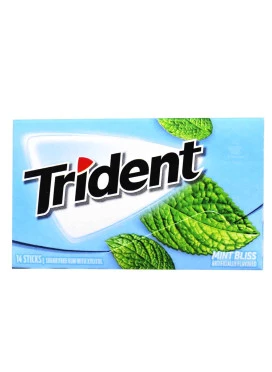 Chiclete Trident Importado Mint Bliss