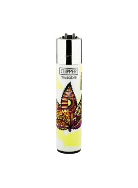  Isqueiro Clipper Trippy Leaves