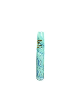 Piteira de Vidro Lord Glass Twister 7,1mm Blue