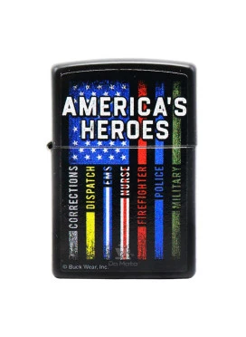 Isqueiro Zippo Buck Wear American Heroes