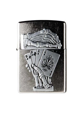 Isqueiro Zippo Dead Man's Hand Emblem 49536