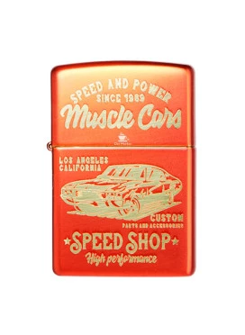 Isqueiro Zippo Muscle Car Design 48523