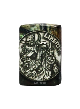 Isqueiro Zippo 49434 Pirate Coin Design