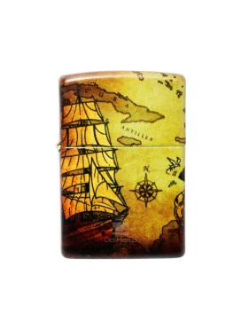 Isqueiro Zippo 49355 Pirate Ship Design