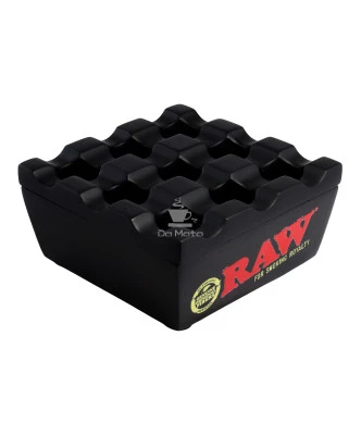 Cinzeiro de Metal Raw Preto