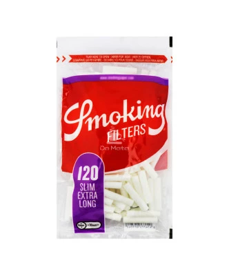 Filtro Slim Extrea Long  Smoking c/120