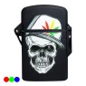 Maçarico Prof Mexican Skulls preto e branco
