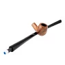 Cachimbo Churchwarden Briar 30cm de lado aberto tabacaria da mata