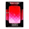 Isqueiro Zippo Ombre Design 46129 de frente na caixinha tabacaria da mata