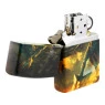 Isqueiro Zippo Kinght And Dragon Design 46284 de lado tabacaria da mata