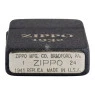 Isqueiro Zippo Black Crackle Design 46567 tabacaria da mata