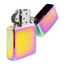 Isqueiro Zippo Dots And Flame Design 46569 no verso tabacaria da mata