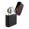 Isqueiro Zippo Diamond Pattern 46756 aberto no verso tabacaria da mata
