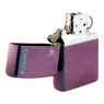 Isqueiro Zippo 49146ZL Verde Gradient de lado aberto tabacaria da mata