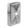 Isqueiro Zippo Lighter Armor® Pattern Design 49291 de lado tabacaria da mata