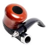 Cachimbo de Acrílico Curvo Vinho