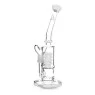Bong Beehive Squadafum com detalhes na cor branco