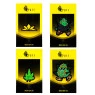 Kit 4 Adesivos Puff Life Patch Termocolante