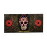 Seda Snail Calavera Mexicana Destino Brown King Size c/ Piteira 