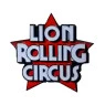 Broche Lion Rolling Circus
