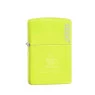  Zippo Navy Matte Amarelo