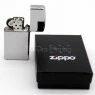 Zippo Slim Cromado com a caixa