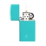 Isqueiro Zippo 29854 Skull Clock Aberto