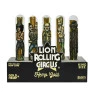 Caixa de Cone hemp GOLD, Lion Rolling Circus 