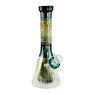 Bong de Vidro Gold Maori Médio Bali Dark de lado tabacaria da mata
