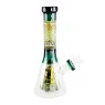 Bong de Vidro Gold Maori Médio Bali Dark de lado tabacaria da mata