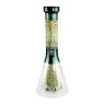 Bong de Vidro Gold Maori Médio Bali Dark no verso tabacaria da mata
