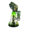 Bong de Vidro Abduzido Gold Maori Pequeno Kane de lado tabacaria da mata