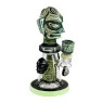 Bong de Vidro Gold Maori Médio Twins de lado tabacaria da mata
