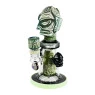 Bong de Vidro Gold Maori Médio Twins de lado tabacaria da mata