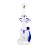 Bong de Vidro Abduzido Gold Punk White no verso