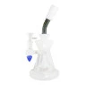 Bong de Vidro Abduzido Ink White de lado