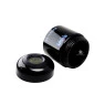 Pote de Vidro UV ABDZ Besafe Tech 120ml aberto