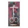 Tesoura Abduzido Pop Inox de frente na embalagem