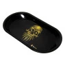 Bandeja de Metal Pequena Toka Hauú Leaf Skull