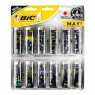 Cartela de Isqueiro Bic Maxi Grande de frente