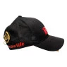 Boné Raw All Black de lado