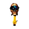 Bong de Acrílico Novelty c/ uma Máscara Laranja